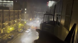 Fireworks aimed at people and homes, and multiple large fireworks exploding near apartments and bystanders on July 4 in Minneapolis
