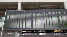 Tourists fill Bangkok airport as country's travel restrictions finally end