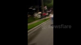 Fearful crowd in Orlando flees fireworks show after mistaking firecrackers for gunshots