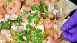 Learn how to make jalapeno shrimp nachos