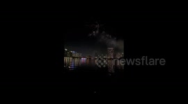 People start to flee from fireworks due to shooting scare in Orlando, US