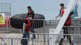 Migrants arriving at Dover today by Border force Wednesday 6th july 2022