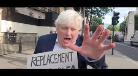 Boris Johnson lookalike gives summary of recent events