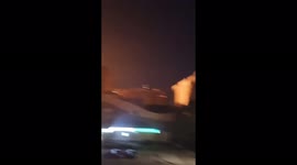 Footage of explosions and the operation of the air defense system in Belgorod on July 3