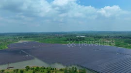 Fishing-Light Complementary Photovoltaic Power Station In Hefei, Anhui, China