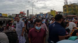 Sri Lankan Buddhist monks protest demanding president's resignation