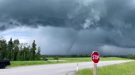 Canada: Possible Tornado Spotted In Central Alberta