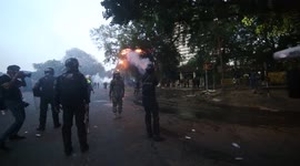 Curfew imposed in capital Colombo after anti-government protest demanding resignation of president Gotabaya Rajapaksa