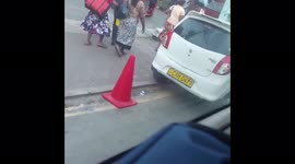 Sri Lankans line up for days outside gas stations as fuel shortages continue