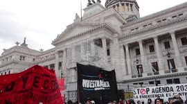 Argentina: Mobilization for homeless people.