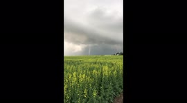Watch this stunning video of a tornado touchdown on the Saskatchewan Prairies