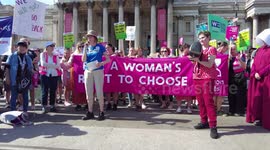Protest for Abortion Rights - bans off our bodies!, London, UK