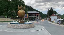Bikers in Srebrenica 2022