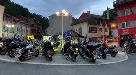 Bikers in Srebrenica 2022