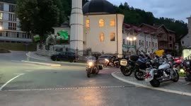 Bikers in Srebrenica 2022