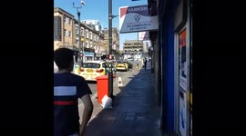 One person reported hospitalised after bus crashes in Finsbury Park area of London