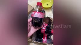 Soaring China temperatures deform bottles of soft drinks