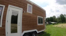 Michigan man tired of paying skyrocketing rent designs and builds tiny house and now lives RENT FREE
