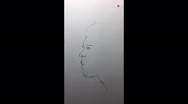 'Stunning sketch of Muhammad Ali by an incredible artist
'