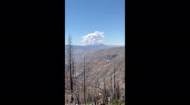 US: Washburn Fire Continues In Yosemite National Park Burning More Than 2,300 Acres