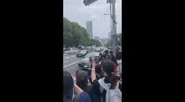Japan: Mourners Send Off Abe’s Hearse After Private Funeral Service In Tokyo 2