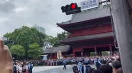 Japan: Mourners Send Off Abe’s Hearse After Private Funeral Service In Tokyo 3