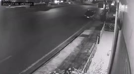 Delivery truck rear-ends parked car 'after driver falls asleep' in Thailand