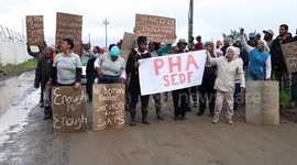 Residents of rural community in Cape Town protest failed service delivery