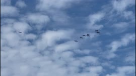 South Korean air display team amazes sky-watchers in Sussex