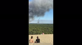 France: Wildfires Rage In Gironde 2