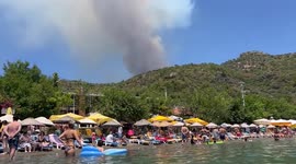 Turkey: Wildfire Breaks Out In Resort Town Of Datca, Spreads Rapidly Due To Strong Winds