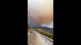 Turkey: Wildfire Breaks Out In Resort Town Of Datca, Spreads Rapidly Due To Strong Winds 2