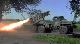Russia shows off its Grad multiple launch rocket systems