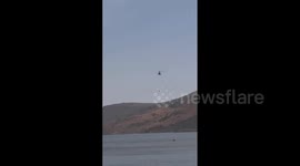 Strong winds help wildfire to spread rapidly in Turkish resort town