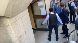 Oscar-winning actor Kevin Spacey arrives at Old Bailey for sex offences trial