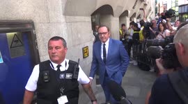 Kevin Pacey leaves London court