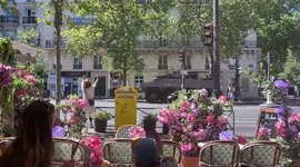 Military parade during Bastille Day in Paris, France