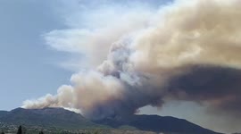 Wildfire erupts in southern Spain, triggering evacuation orders