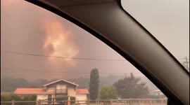 France: Thousands Of People Evacuated As Wildfires Continued To Burn In Gironde 2