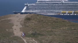 Large 1000 passenger Cruise liner