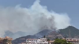 Spain: Residents Evacuated As Massive Wildfire Breaks Out In Sierra De Mijas 4