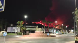 Spain: Thousands Evacuated As Wildfire Continues In Sierra De Mijas In Malaga