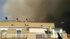 Wildfire breaks out in Pont De Vilomara, Barcelona Province