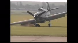 WWII Plane crashes due to landing gear failure on D-day memorial