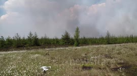 Major Gorse Fire In Omagh - Clip 5