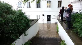 Flood in Prague - 2013, video from Kampa Park