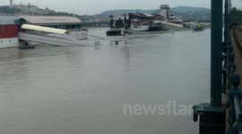 Budapest Flood Day 4 08.40 Vigado Ter