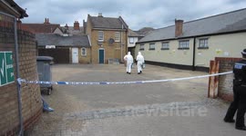 Chelmsford flat above Tesco Express where body of Paul Simons was discovered 3/4