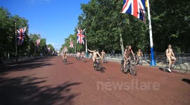 World Naked Bike Ride 2013 - London