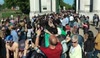 WNBR emerges from Wellington Arch